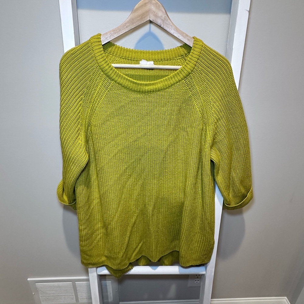 Mote Yellow Sweater, Medium/M